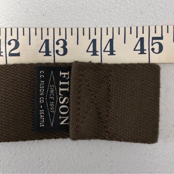 FILSON Togiak Adjustable Belt Brown - Picture 6 of 8